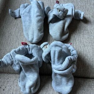 Lot of 2 sets of size 18m zutano booties